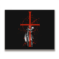 Templar Knight Crusader Templar Knights Metal Print Horizontal | Artistshot