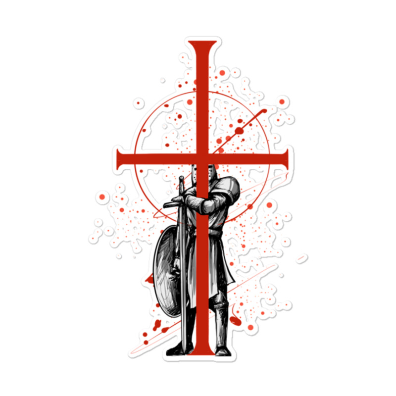 Templar Knight Crusader Templar Knights Sticker | Artistshot