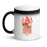 Halloween T Shirt Internal Organ Diagram Anatomy Magic Mug | Artistshot