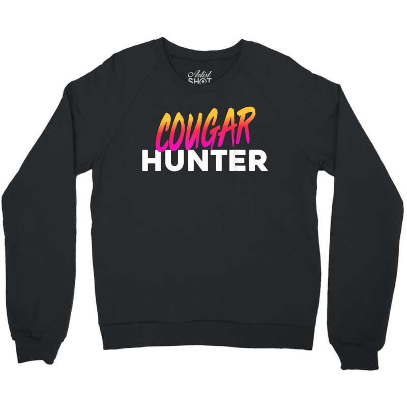 Mens Cougar Hunter Crewneck Sweatshirt by HailieKey | Artistshot