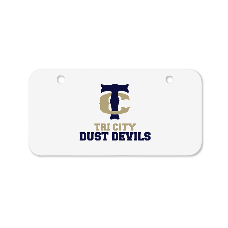 Tri City Dust Devils Bicycle License Plate | Artistshot