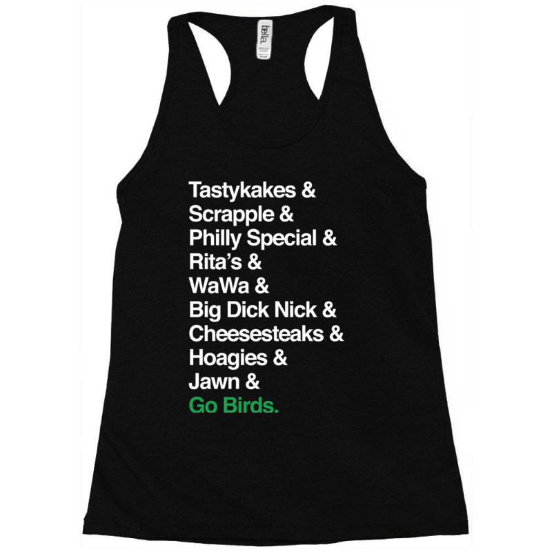 Go Birds. Only Philly People Understand Racerback Tank by EdieGretchen | Artistshot