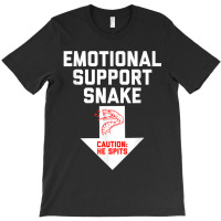 Mens Crude Humor Inappropriate Emotional Support Snake Halloween T-shirt | Artistshot