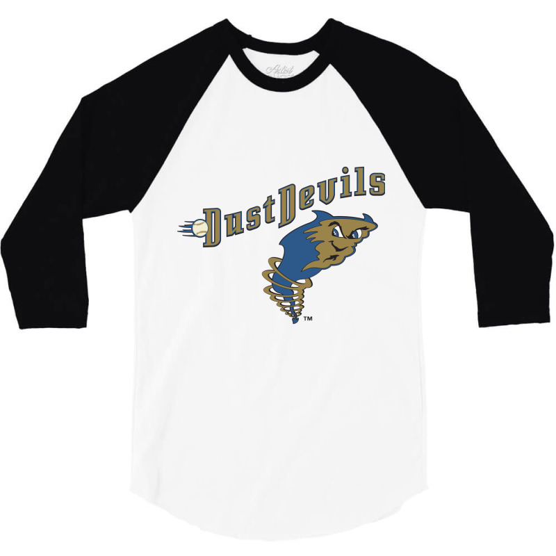 Tri City Dust Devils 3/4 Sleeve Shirt | Artistshot