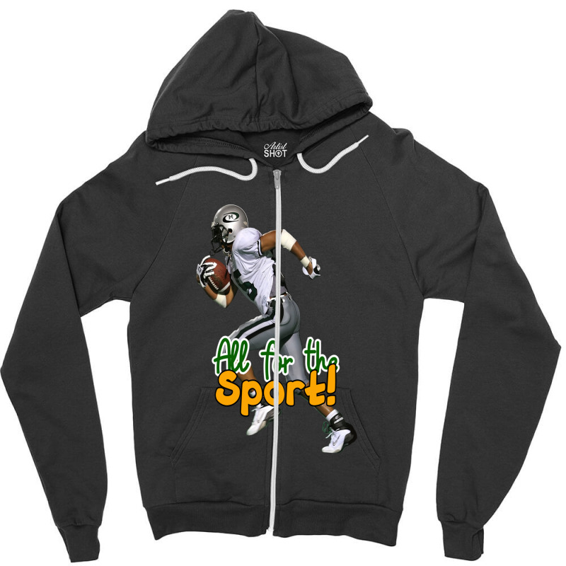 American Football National Identity Zipper Hoodie | Artistshot