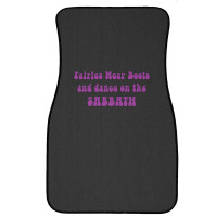 Fairies Wear Boots Front Car Mat | Artistshot