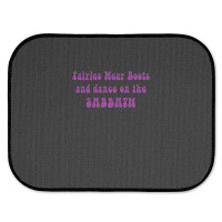 Fairies Wear Boots Rear Car Mat | Artistshot