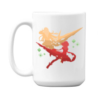 Xenoblade Pyra And Mythra 15 Oz Coffee Mug | Artistshot