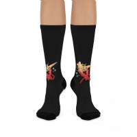 Xenoblade Pyra And Mythra Crew Socks | Artistshot