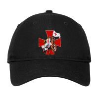 Knights Templar Crusader Medieval Adjustable Cap | Artistshot