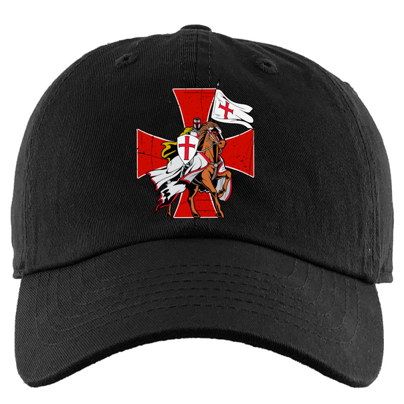 Knights Templar Crusader Medieval Kids Cap | Artistshot