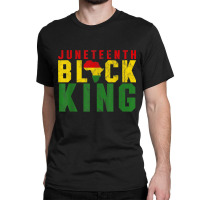 Men's Juneteenth Black King Emancipation Day Melanin Pride Classic T-shirt | Artistshot