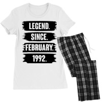 Legend Since February 1992 Women's Pajamas Set | Artistshot