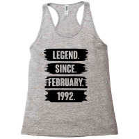 Legend Since February 1992 Racerback Tank | Artistshot