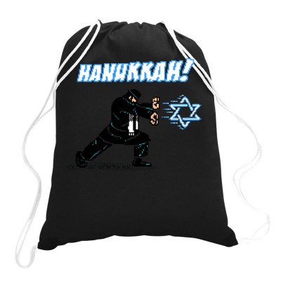 Hanukkah! Drawstring Bags Designed By B4en1