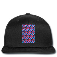 Colorful Lightning Bolt Pattern Printed Hat | Artistshot