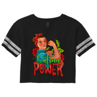 Latina Power Strong Woman Scorecard Crop Tee | Artistshot