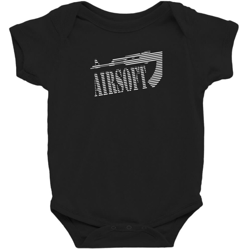 Airsoft Funny Gun Game Machine Baby Bodysuit | Artistshot