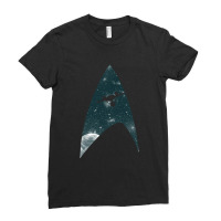 Space The Final Frontier Ladies Fitted T-shirt | Artistshot