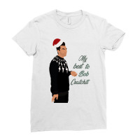 Santa David Ladies Fitted T-shirt | Artistshot