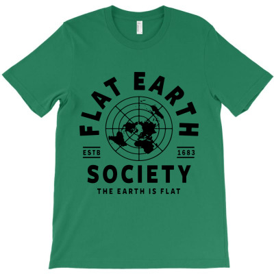 Drawing Flat Earth T-shirt Designed By Susilo Irwan Santoso