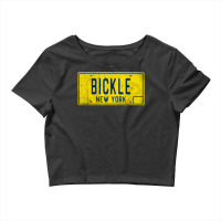 Taxi Driver Retro Old Ny Movie Travis Bickle License Plate Crop Top | Artistshot