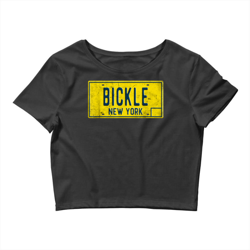 Taxi Driver Retro Old Ny Movie Travis Bickle License Plate Crop Top by StaceyKerry | Artistshot