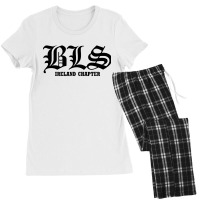 B L S Mans Black Women's Pajamas Set | Artistshot