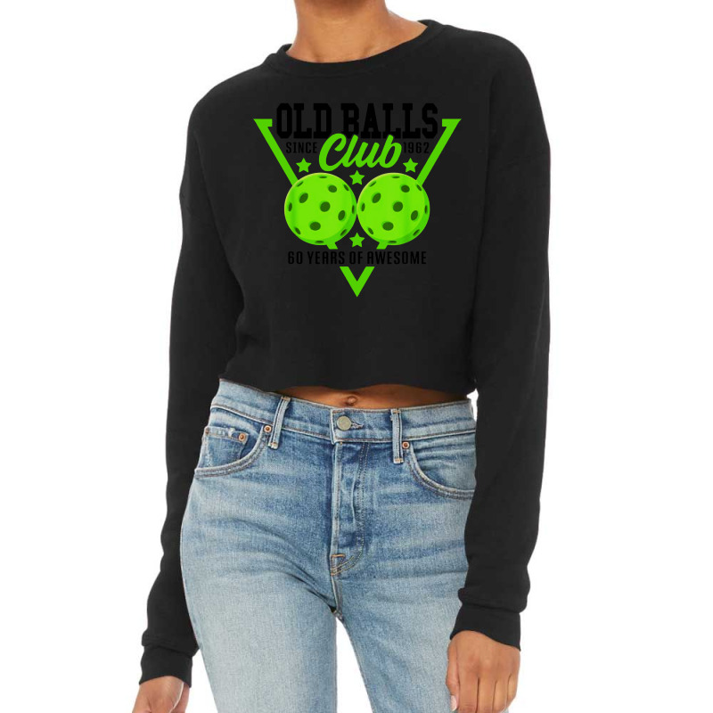 Old Balls Club Cropped Sweater | Artistshot