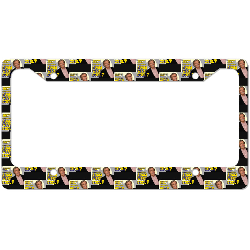 Cool Adam West License Plate Frame | Artistshot