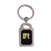 Cool Adam West Silver Rectangle Keychain | Artistshot