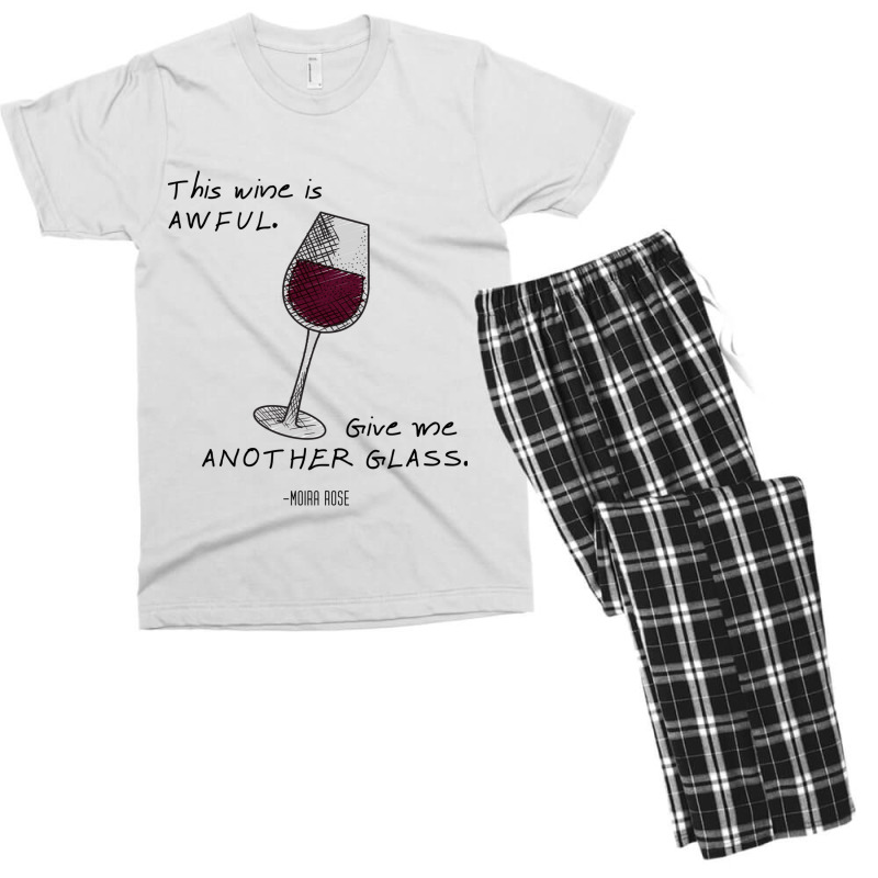 This Wine Is Awful  Moira Rose Men's T-shirt Pajama Set | Artistshot