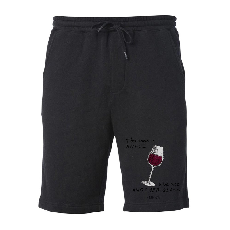 This Wine Is Awful  Moira Rose Fleece Short | Artistshot