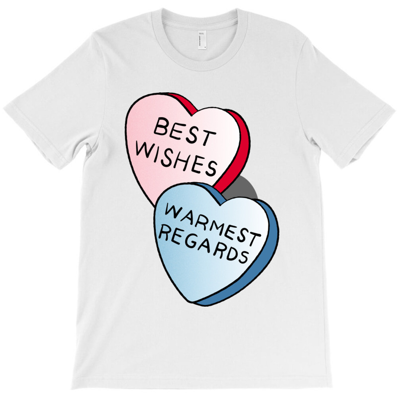 Best Wishes Warmest Regards On Candy. David Rose And Stevie Banter Awk T-shirt | Artistshot