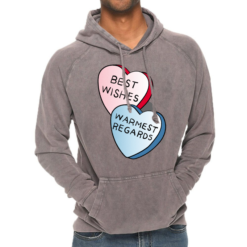 Best Wishes Warmest Regards On Candy. David Rose And Stevie Banter Awk Vintage Hoodie | Artistshot