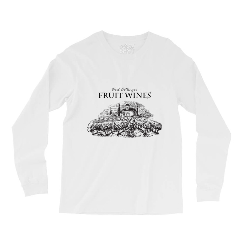 Herb Ertlinger Fruit Wines From Schitts Creek Long Sleeve Shirts | Artistshot