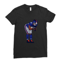 Justin Tuck Ladies Fitted T-shirt | Artistshot