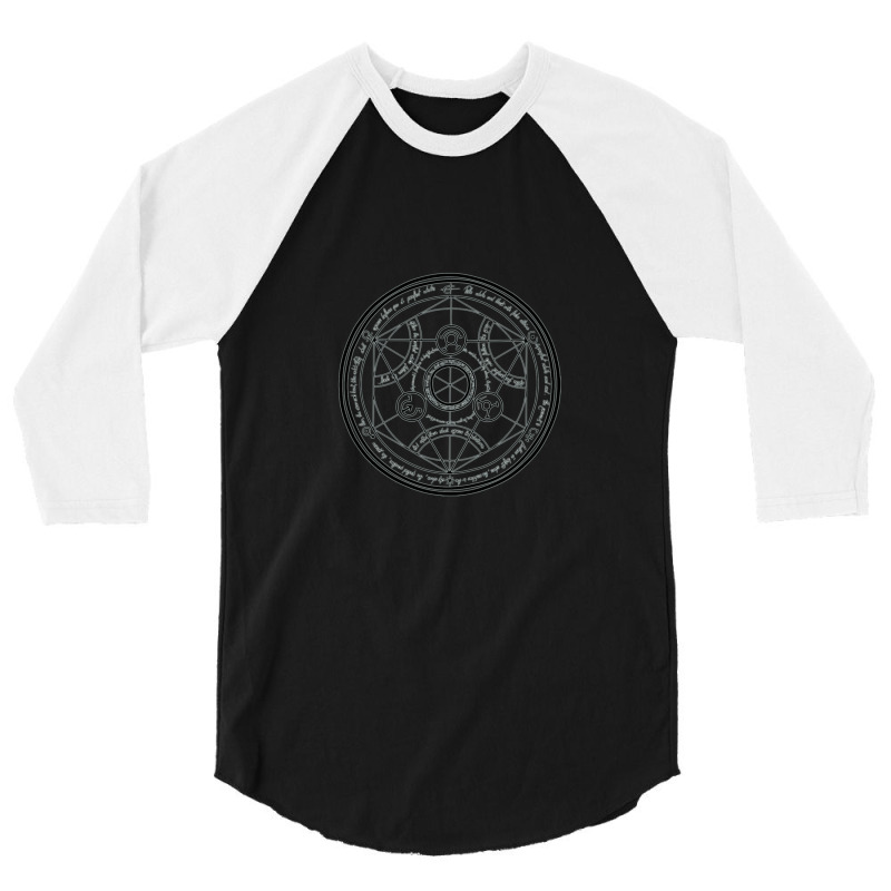 Fullmetal Alchemist Transmutation Circle 3/4 Sleeve Shirt | Artistshot