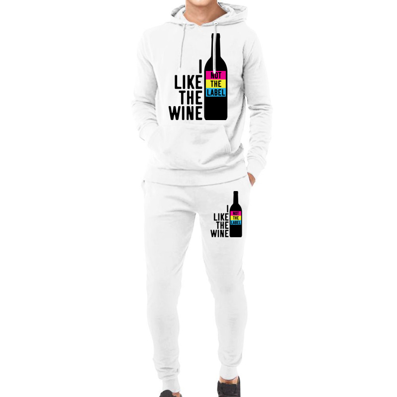 I Like The Wine Not The Label Hoodie & Jogger Set | Artistshot