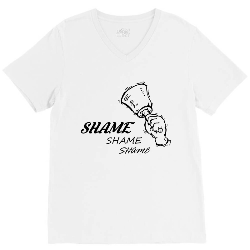 Shame 2 Bell V-neck Tee | Artistshot