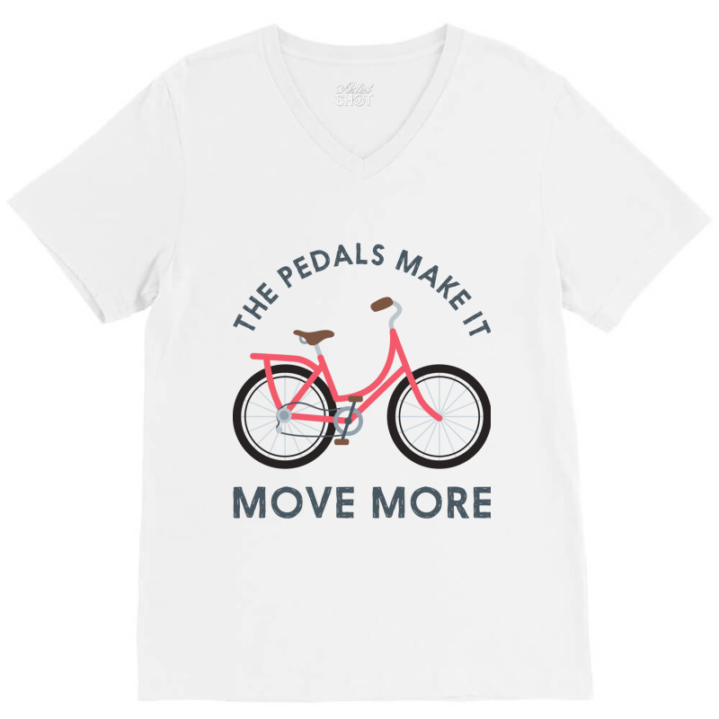 The Pedals Make It Move More  Schitts Creek Quote V-neck Tee | Artistshot