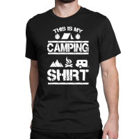 Camping Trailer Camper Van Mobile Home Caravan Motorhome Classic T-shirt | Artistshot