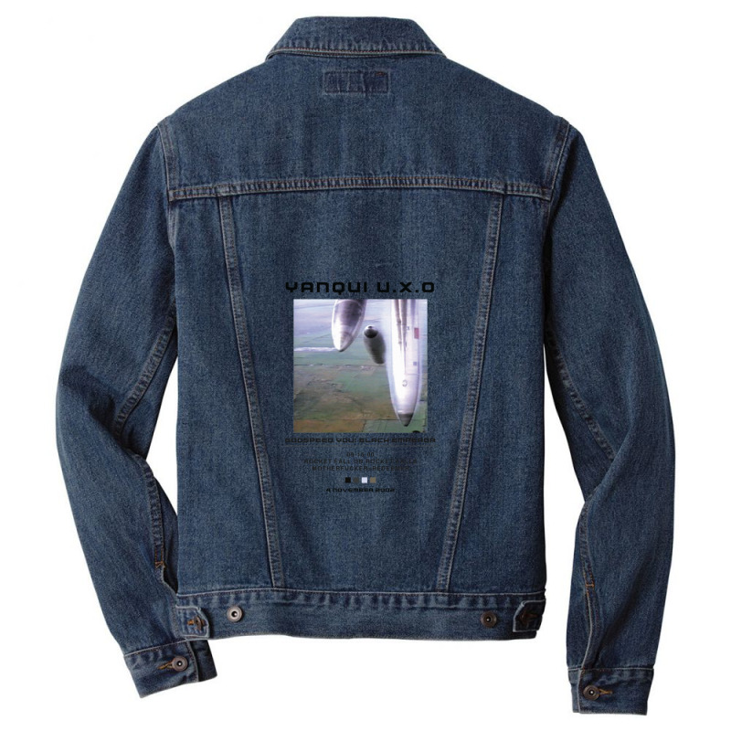 Godspeed You! Black Emperor Yanqui U.x.o Poster Men Denim Jacket | Artistshot