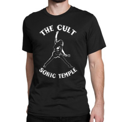 1989 the cult sonic temple tour band rock 80 Classic T-shirt | Artistshot