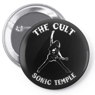 1989 The Cult Sonic Temple Tour Band Rock 80 Pin-back Button Designed By Pujangga45