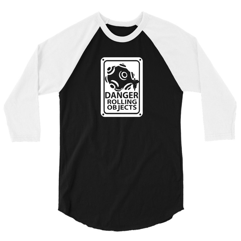 Danger Rolling Objects 3/4 Sleeve Shirt | Artistshot