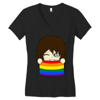 Creepypasta Pride Chibi Clockwork Women's V-neck T-shirt | Artistshot