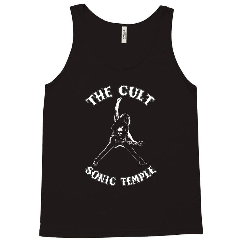 1989 The Cult Sonic Temple Tour Band Rock 80 Tank Top | Artistshot