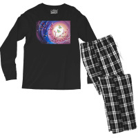 Butterfly T  Shirt Red And Blue 2 T  Shirt Men's Long Sleeve Pajama Set | Artistshot