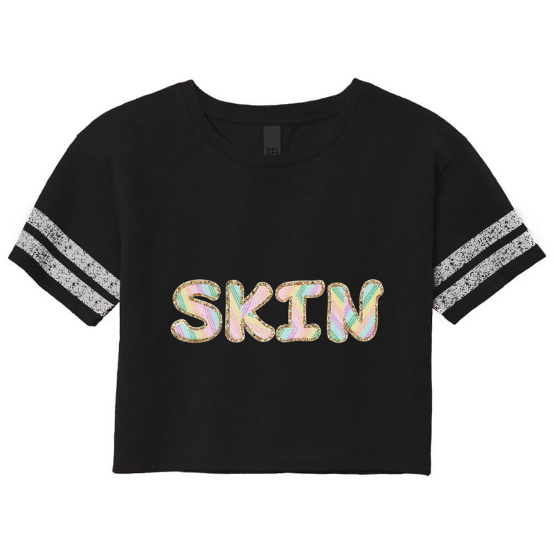 Stoney Clover Lane Skin Lilac Scorecard Crop Tee | Artistshot